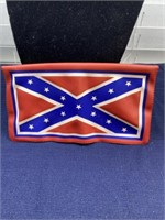 Confederate flag vinyl money holder
