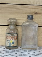 Vintage medicine bottle lot