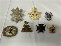 British Military Hat / Beret Badges Inc. WWII