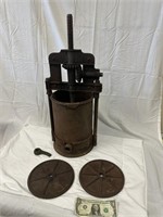 Antique  Mechanical Fruit / Grape Press