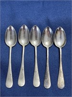 EMCO SILVER CO. Silver plate spoon set