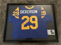Eric Dickerson Autographed Jersey with COA