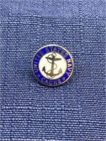 Navy lapel pin