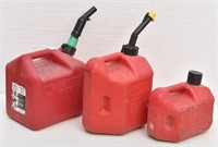 (3) Gas Jugs / Containers