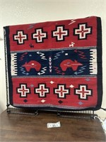 Woven Native Amertian Style Saddle Blanket