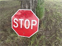 Small Metal Stop Sign