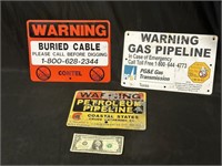 3 Gas Company Warning Signs