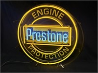 Awesome Neon Prestone Engine Protection Sign