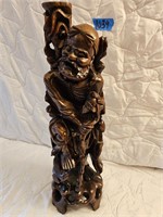 Wood Carving of a Man