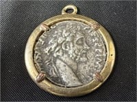 Antique? Macedonian, Greek, Roman Coin Pendant