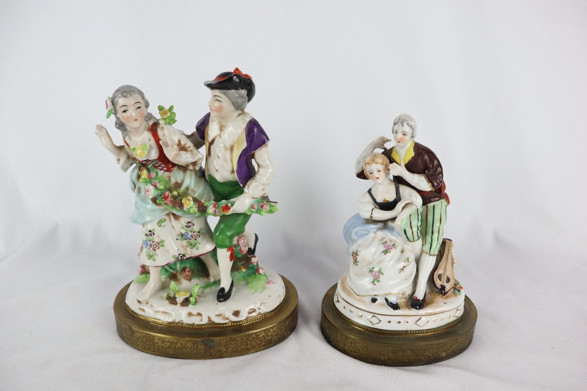 Vintage german porcelain figurines