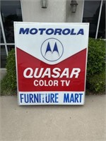 Motorala Quasar TV/Furniture Mart Outdoor Sign