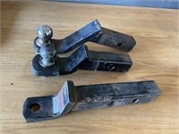 lot of 3 trailer hitches