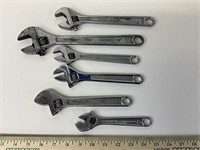 Lot of crescent wrenches