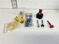various router and forstner bits