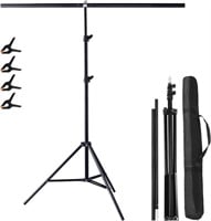 5x6.5ft Adjustable T-Shaped Backdrop Stand