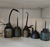 5 Oil Cans
