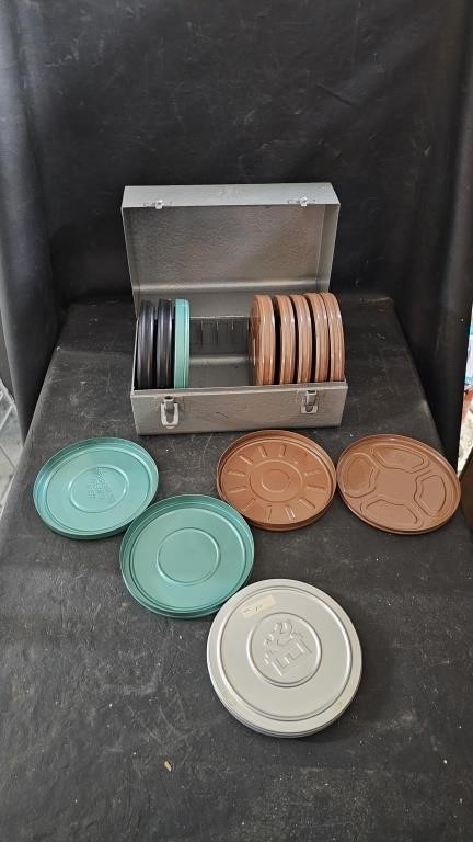 Brumberger Metal Box with 8mm empty Cases