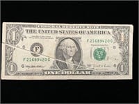 1995 error dollar bill misprint