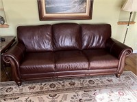 Very nice leather sofa