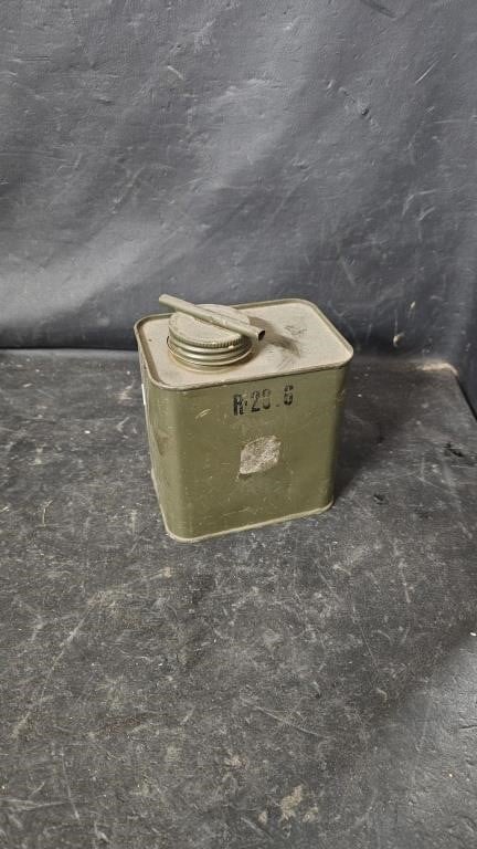 1950 US 1/4 G Metal Can