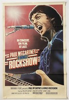 Paul McCartney & Wings Rockshow Movie Poster