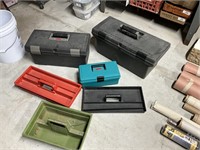 Tool boxes and trays