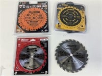 Lot of 6 1/2" saw blades