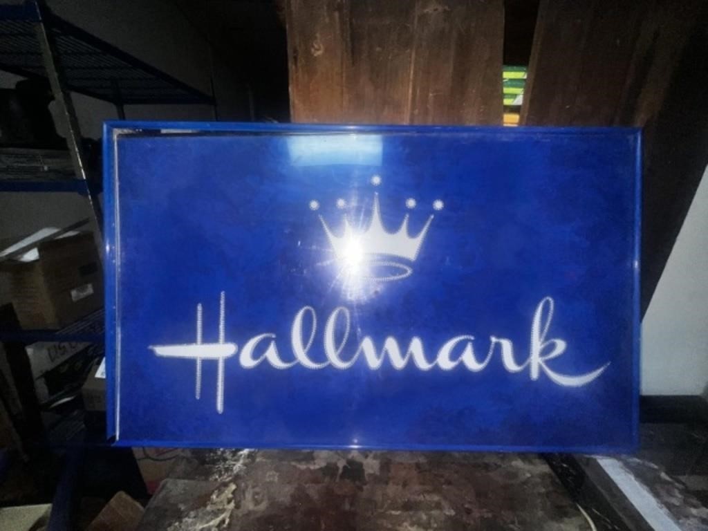 Hallmark Sign Doesn't light