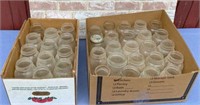 (2 BOXES) 35 CANNING JARS
