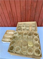 (3 BOXES) 35 CANNING JARS