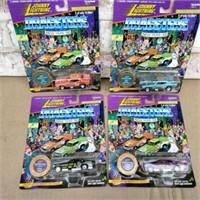(4 PIECES) JOHNNY LIGHTNING SINGLE PACK
