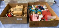 (2 BOXES) ASSORTED CHILDRENS TOYS -