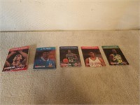 5 NBA Card Booklets