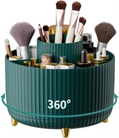 Makeup Brush Holder Organizer,360° Rotating