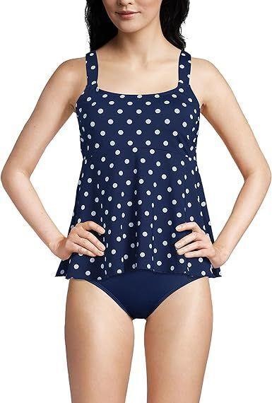 size 14 Women's Flutter Tankini Top