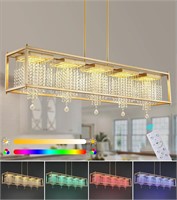 $370 Crystal Chandeliers Gold Modern Contemporary