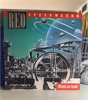 REO Speedwagon Wheels are Turning Record LP