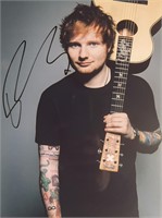 Ed Sheeran signed photo