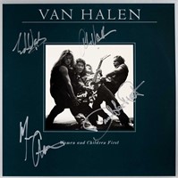 Van Halen signed Women and Children First album