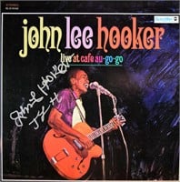 John Lee Hooker signed
Live At Cafe Au-Go-Go