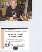 Heavyweight Boxing Champion Gerry Cooney signed ce