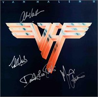 Van Halen signed Van Halen II album
