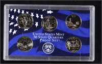 2003 United States Mint Proof Quarters 5 pc set No