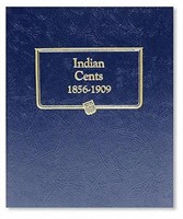 Whitman Indian Cents 1856-1909 Collectors Book -No