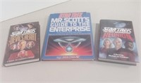 Three Star Trek Hardcover Books