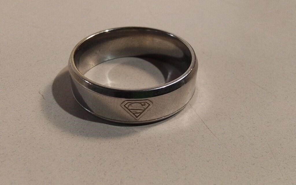 Superman Logo Ring