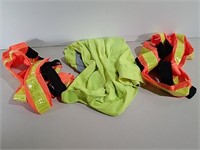 Three Safety Vests