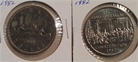 Two 1982 Canada Dollar Coins