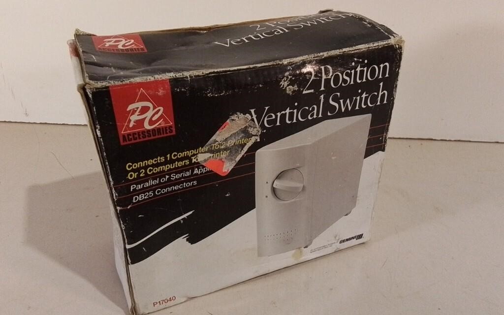 PC 2 Position Vertical Switch